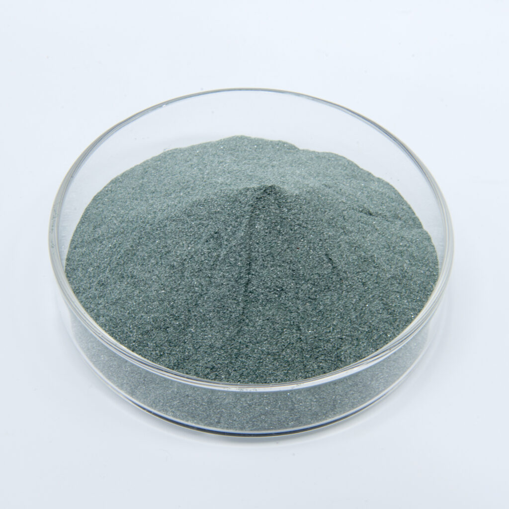 sabbia di carburo di silicio verde